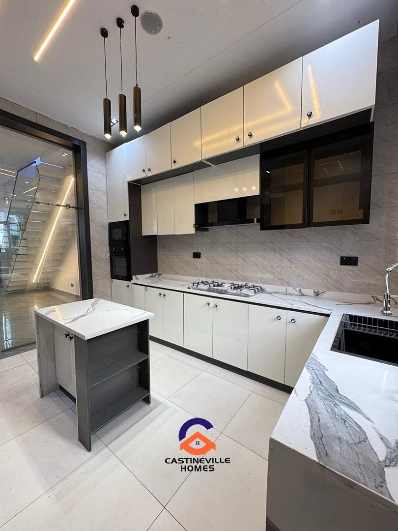 4 BEDROOM SEMI- DETACHED DUPLEX WITH A BQ FOR SALE‼️‼️_._.__📍IKOTA _ 220M‼️__Features_‼️_-Spacious Rooms _-Chandeliers _-POP ceilings _3