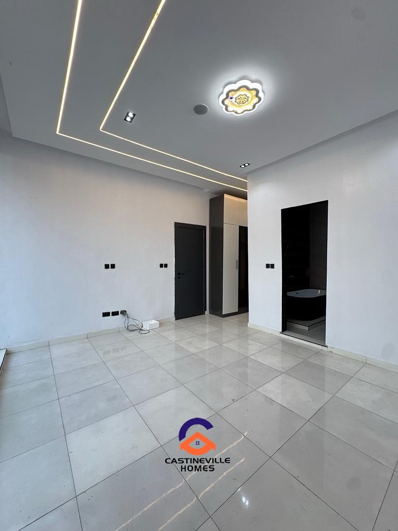 4 BEDROOM SEMI- DETACHED DUPLEX WITH A BQ FOR SALE‼️‼️_._.__📍IKOTA _ 220M‼️__Features_‼️_-Spacious Rooms _-Chandeliers _-POP ceilings _6