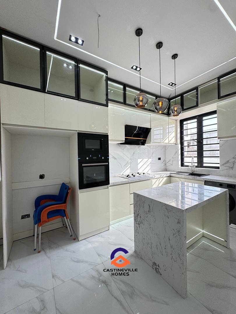 FOR SALE ‼️PAY _ PACK IN__Stunning 4 Bedroom semi-detached Duplex with a BQ‼️__Price_ 155M‼️__Location_ Ajah_ Lagos ‼️__Features_‼️(_4