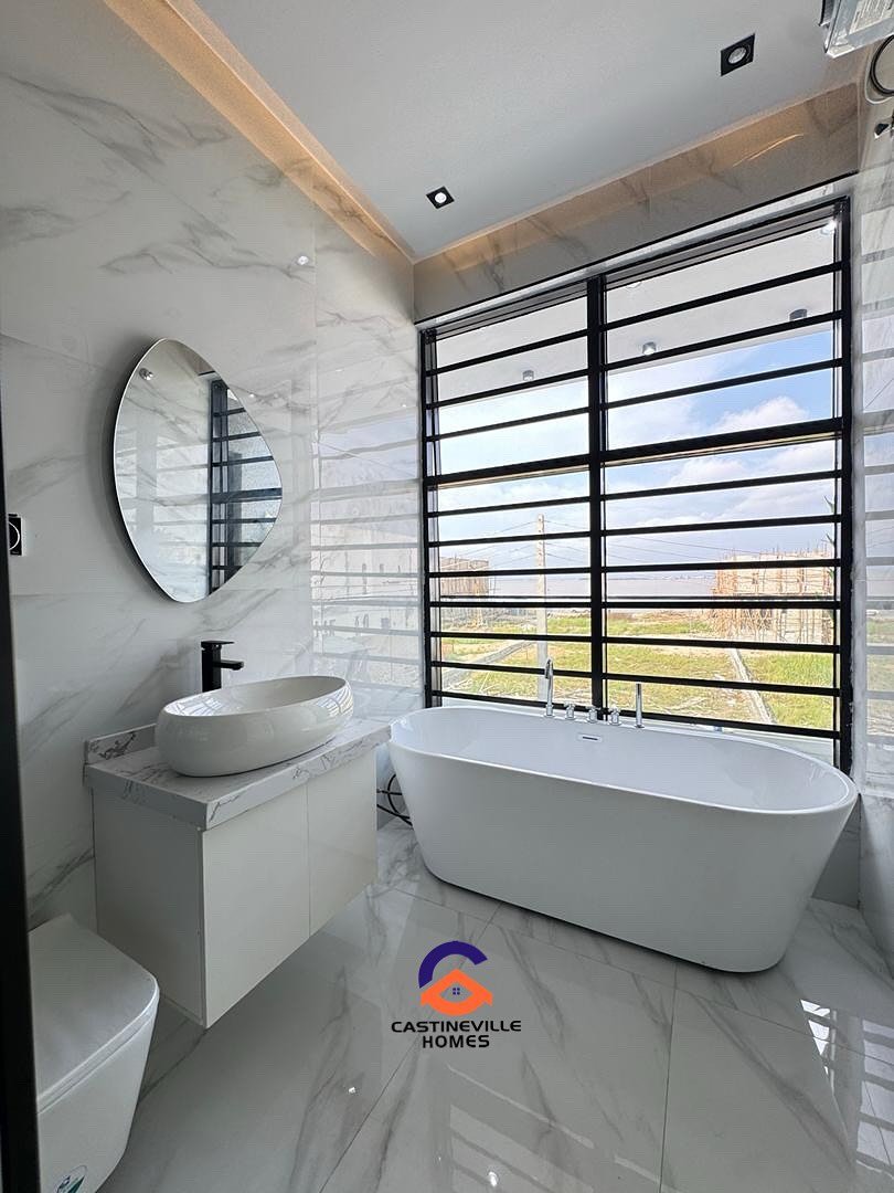 FOR SALE ‼️PAY _ PACK IN__Stunning 4 Bedroom semi-detached Duplex with a BQ‼️__Price_ 155M‼️__Location_ Ajah_ Lagos ‼️__Features_‼️(_7