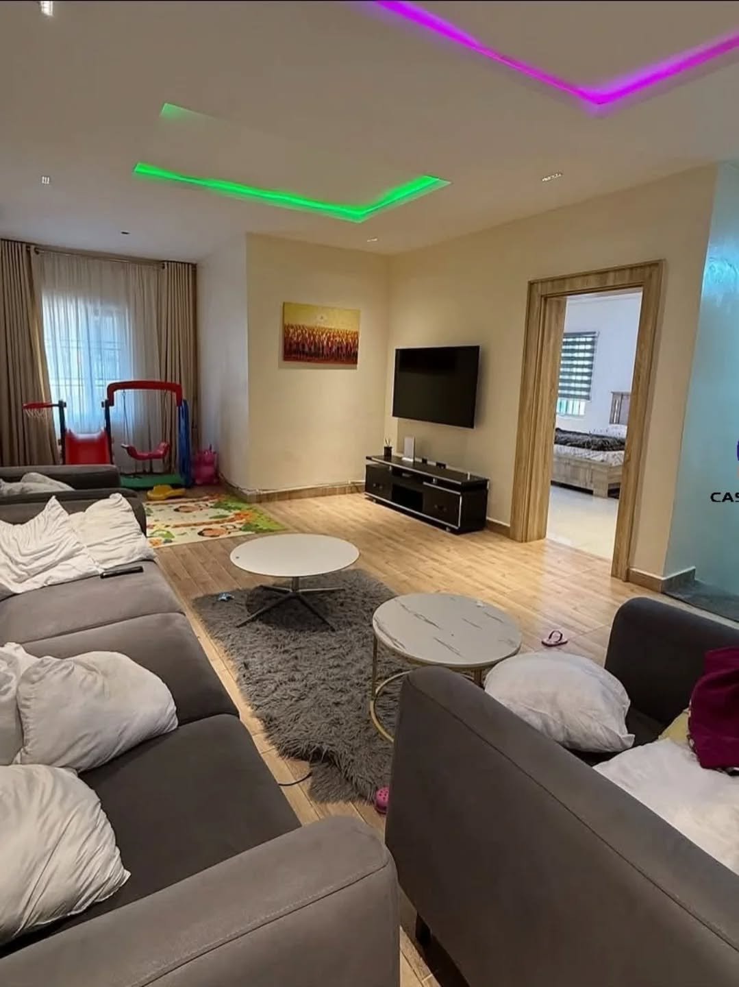 New listing __Furnished 4bedrooms terrace duplex with a room boys quarters available for sale.__Location_📍Guzape – Abuja __Price_ 550M Naira ( Asking )_6