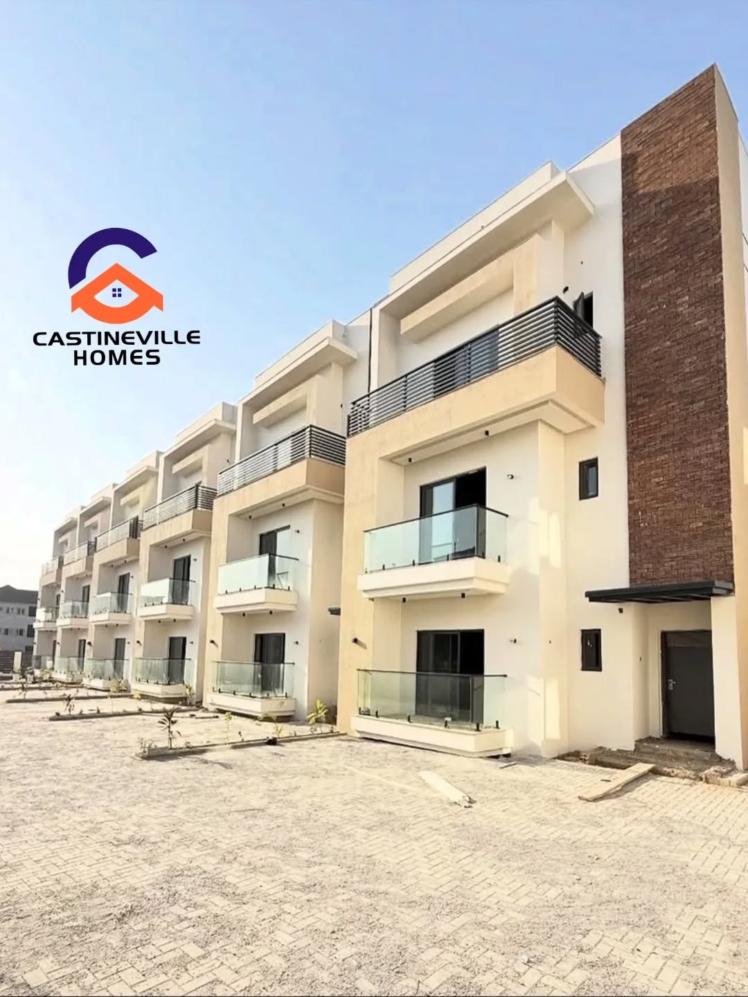 New listing __Newly constructed 4bedrooms terrace duplex with a room boys quarters available for sale__Location_📍Liife – Camp __Price_ 300M Naira __Fea_2
