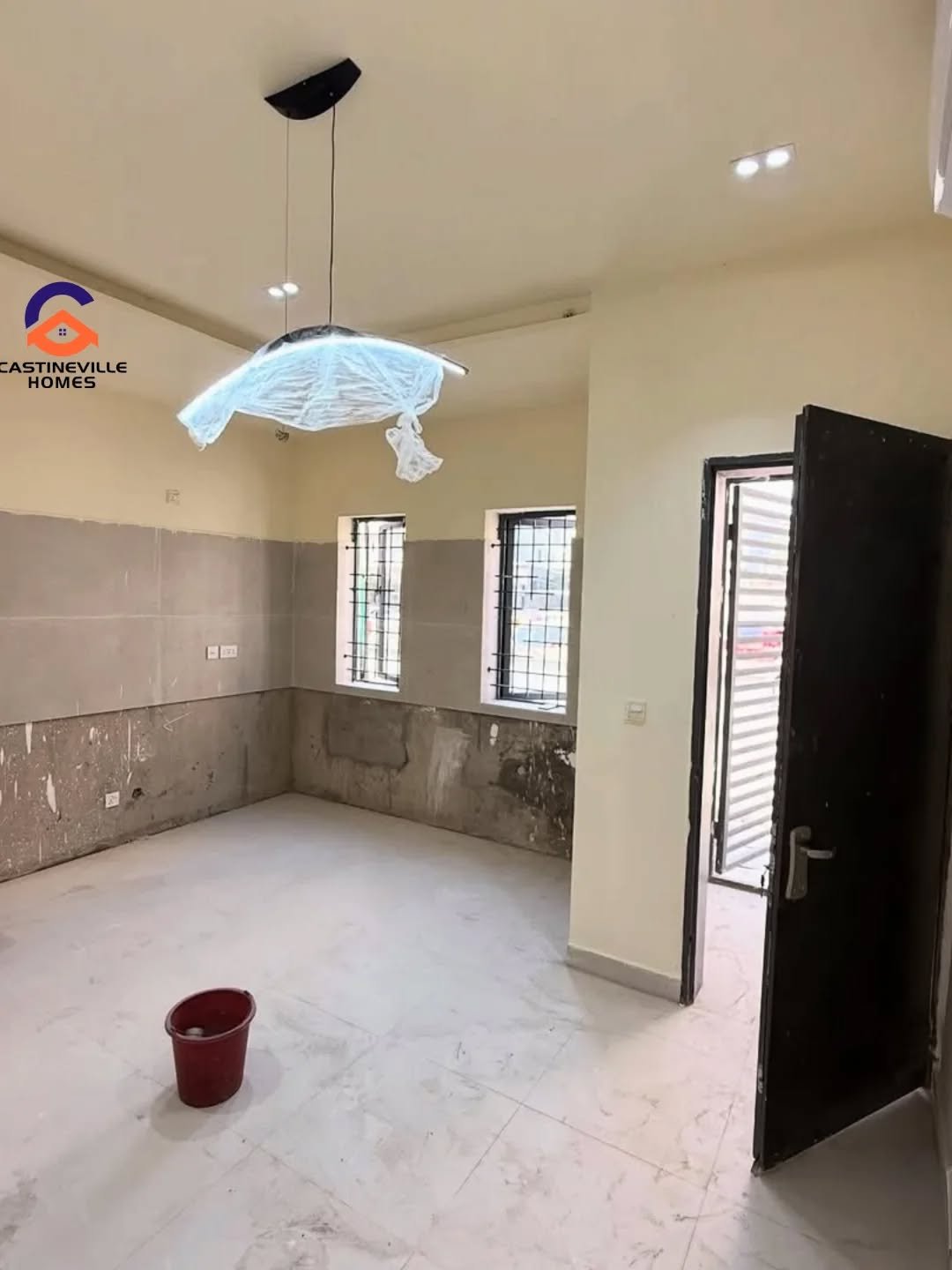 New listing __Newly constructed 4bedrooms terrace duplex with a room boys quarters available for sale__Location_📍Liife – Camp __Price_ 300M Naira __Fea_5