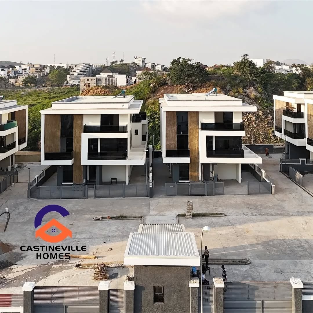 New listing __Newly constructed 4bedrooms terrace with a 1bedroom attached guest house available for sale.__Location_ 📍Apo – Abuja __Price_ 200M Naira _(