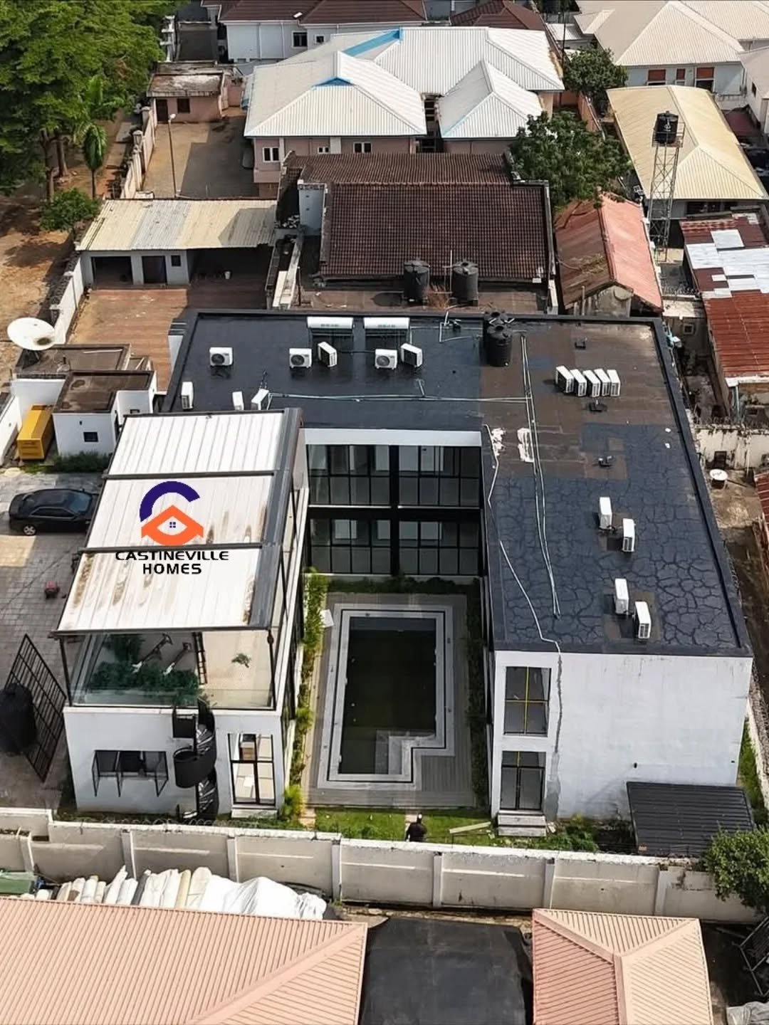 Newly constructed 14 Rooms Hotels with a Rooftop Restaurant__Lounge and a swimming pool available for sale._Note_ delivered fully furnished‼️__Locatio_1