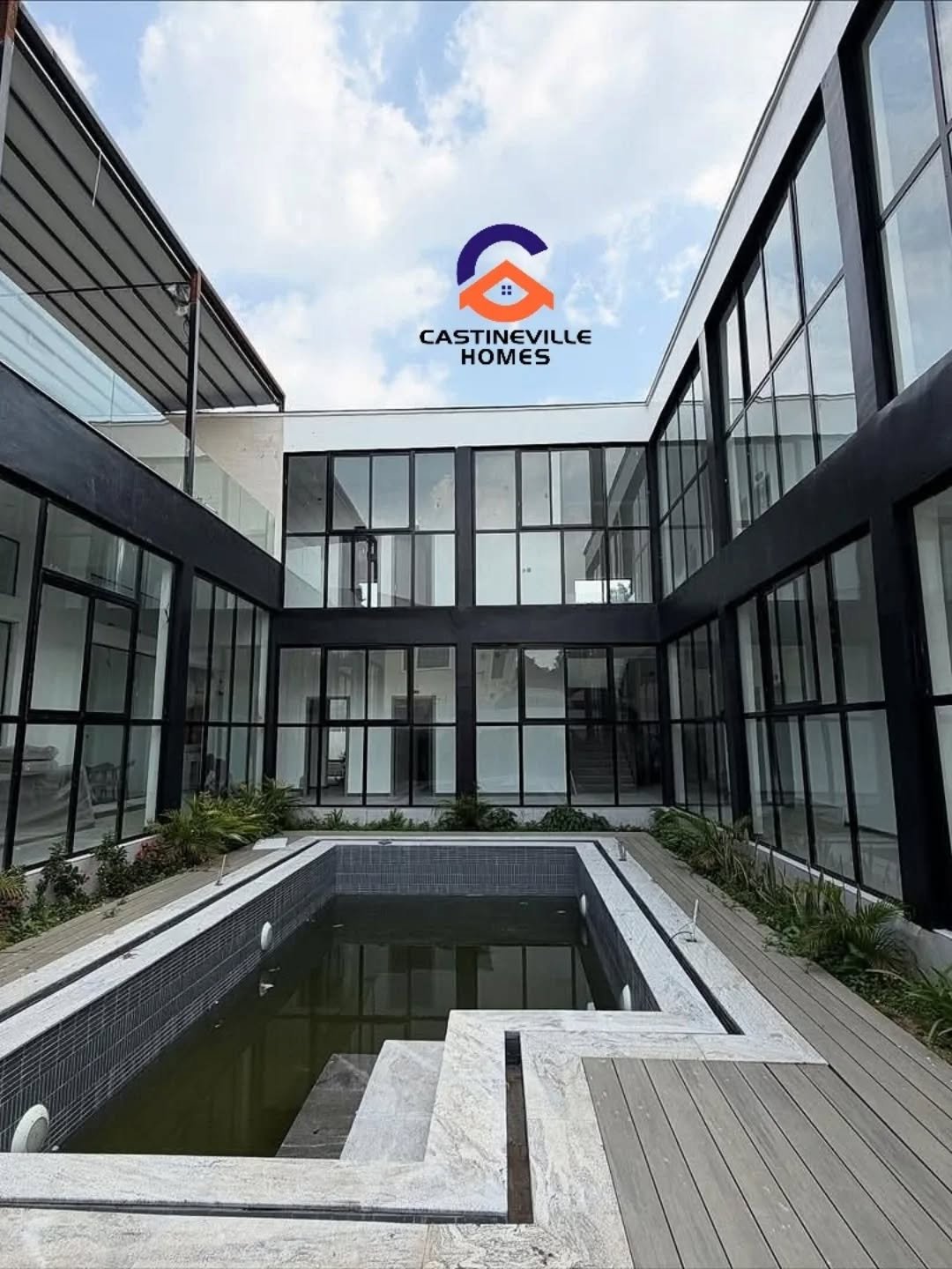 Newly constructed 14 Rooms Hotels with a Rooftop Restaurant__Lounge and a swimming pool available for sale._Note_ delivered fully furnished‼️__Location(