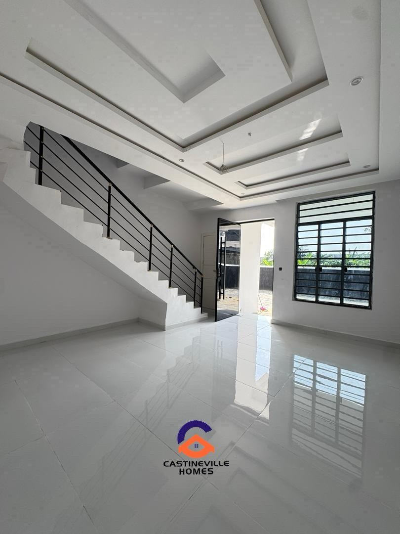 SERVICED 3 _ 4 BEDROOM TERRACE DUPLEX _._._📍ABRAHAM ADESANYA_ AJAH. _ 90M _ 105M__Features__-Spacious Rooms _-Chandeliers _-POP ceilings _-Bluetooth sp_2