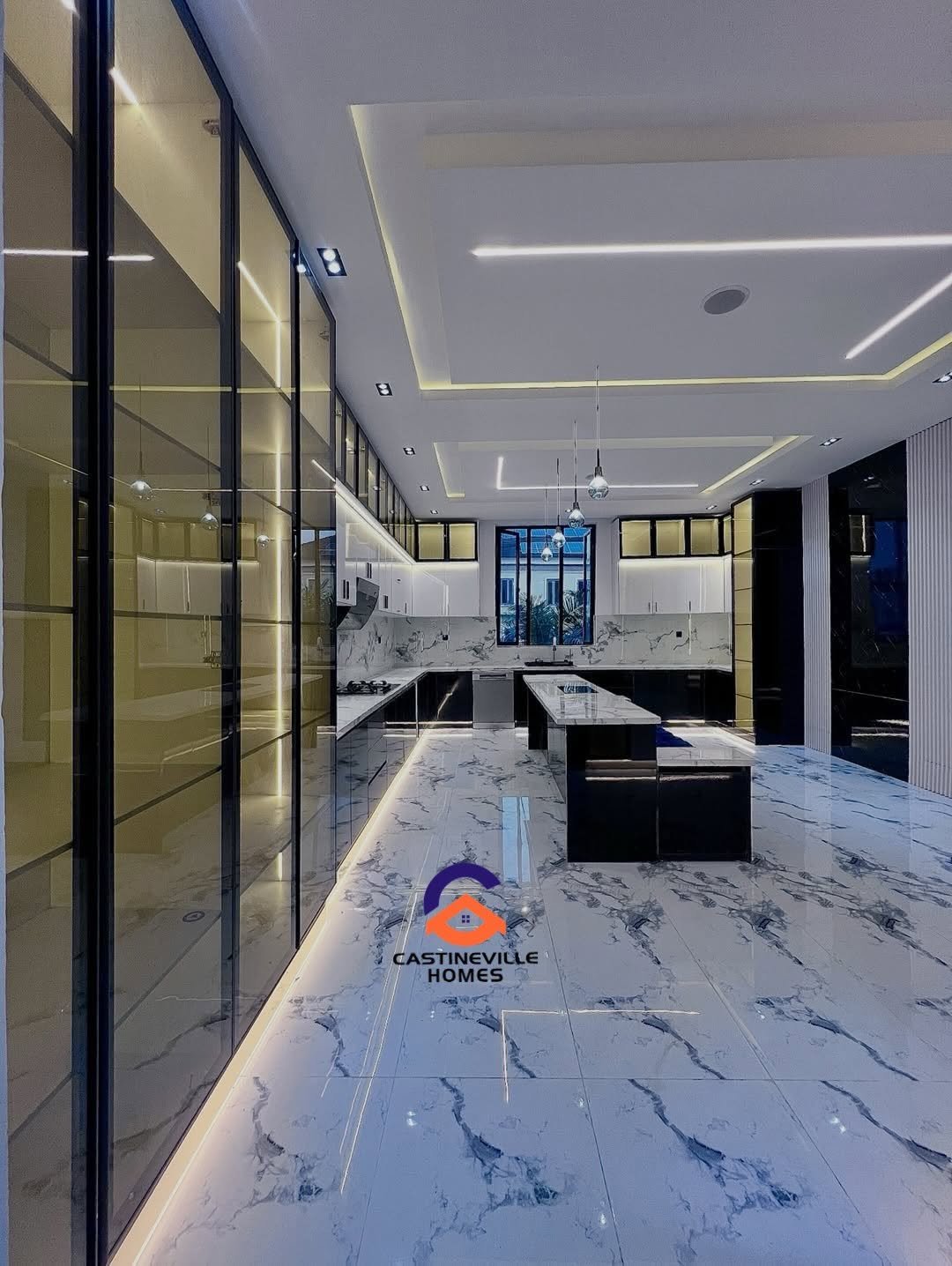 For Sale‼️__Newly Built Deluxe 5 Bedroom Fully Detached Duplex with a Swimming pool seating on a 600sqm land__Location-VGC axis Lekki Lagos‼️__Feat_5