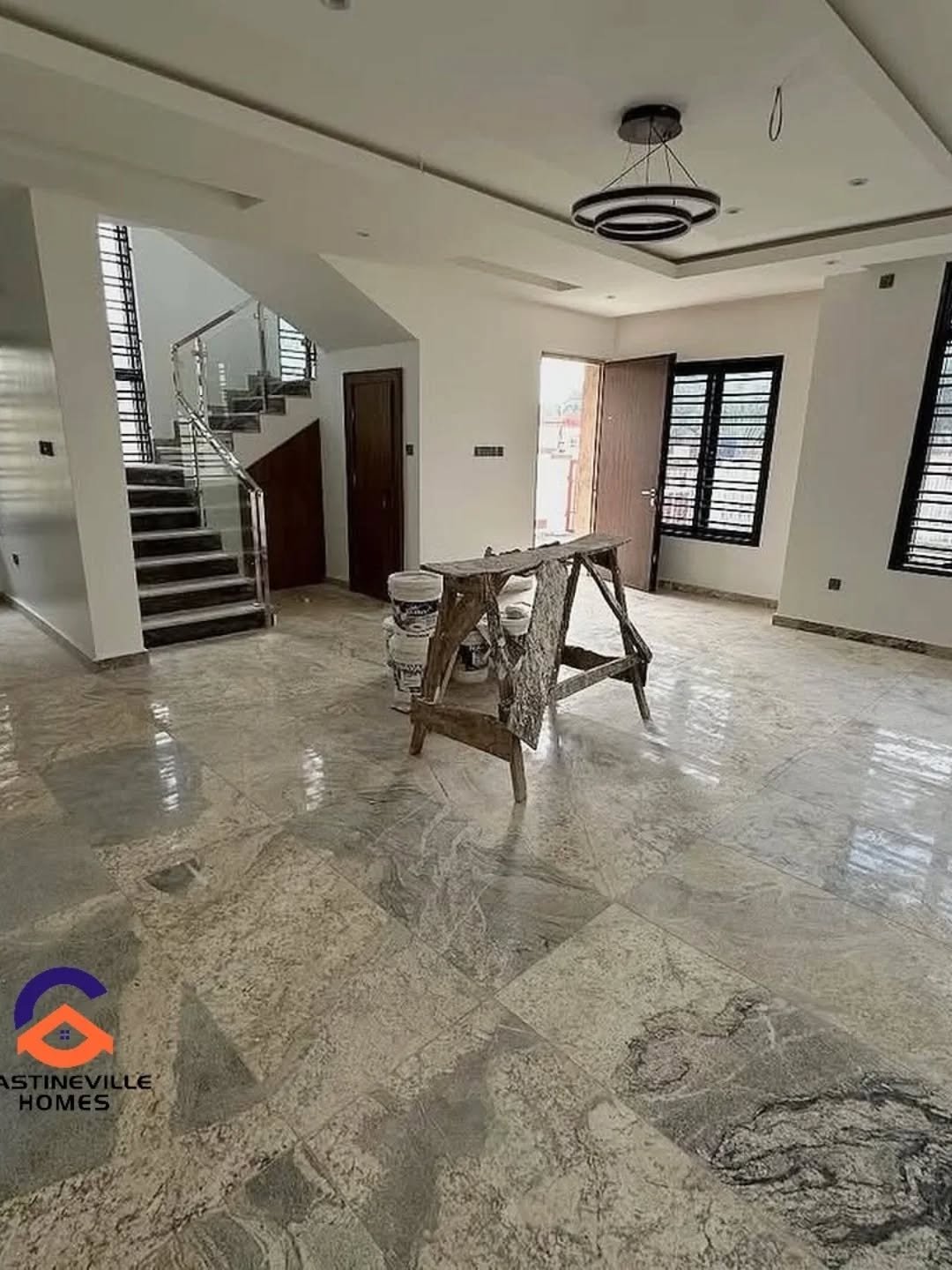 New listing __Newly constructed 4bedrooms fully detached duplex with a boys quarters _ a family lounge_fully gated compound.__Location_📍life camp – Abu_5